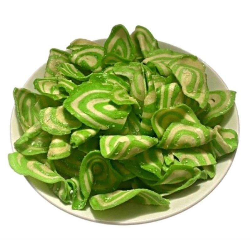 1Kg Đồ ăn vặt bánh quẩy tai heo vị cốm dừa bánh kẹo ăn vặt đặc biệt thơm ngon