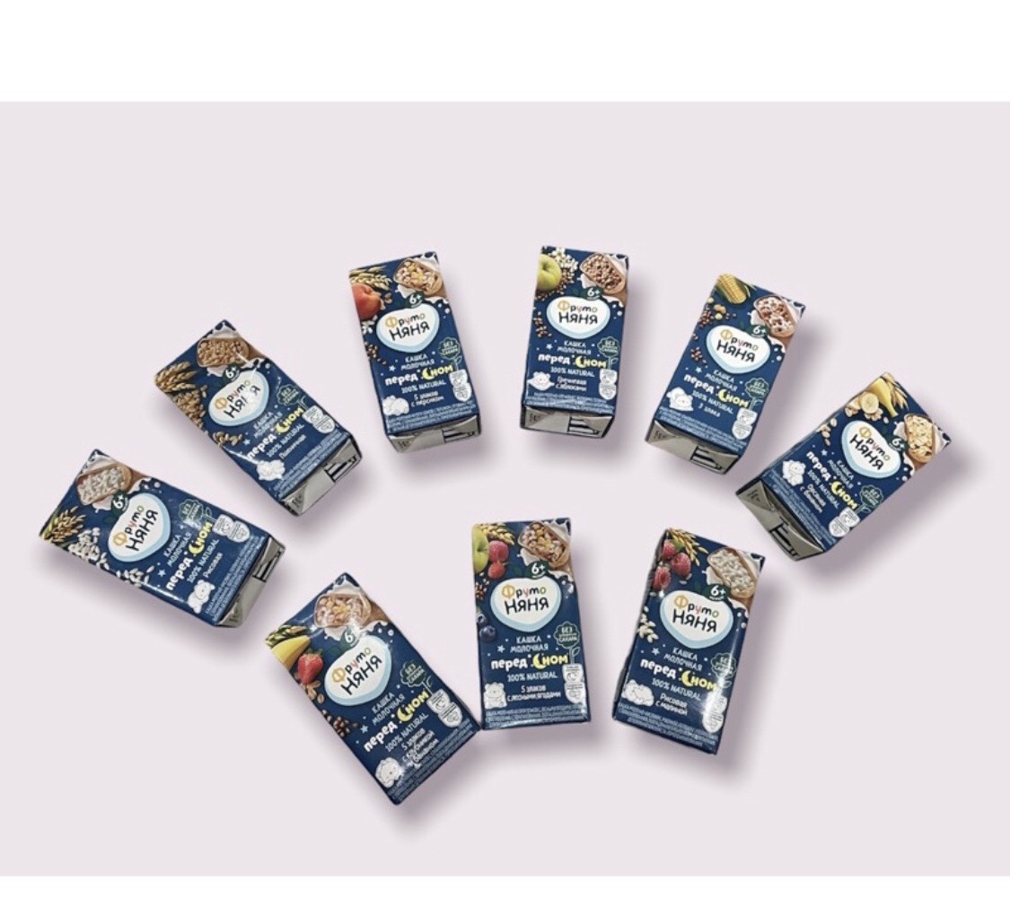 Sữa nước fruto nga mẫu mới mix vị - date t9/2024