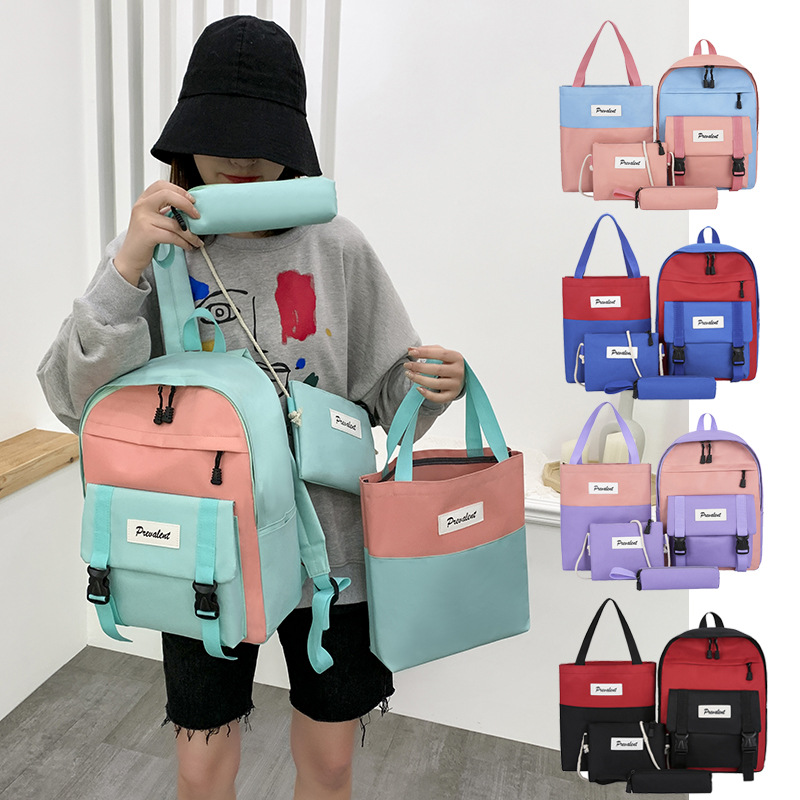 Combo Balo ulzzang 4 món siêu tiện lợi