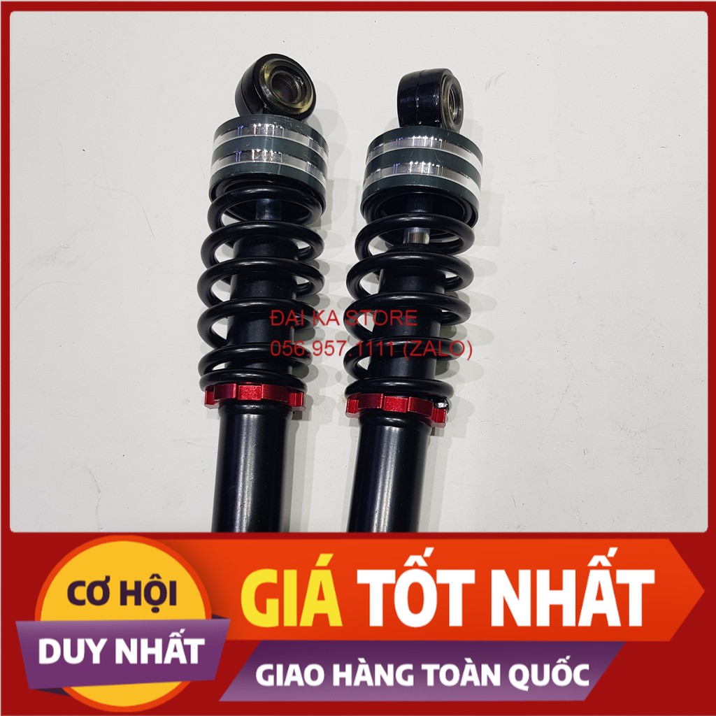 Phuộc sau xe đạp điện màu đỏ ms 001 đại ka store huy xe điện