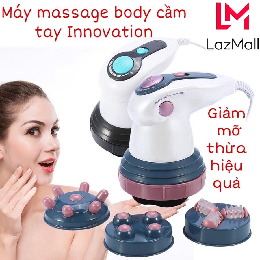 Xiaomi LazMall FlashSale Hôm Nay Máy Massage Cầm Tay Tích Hợp Nhiều Đầu Mát Xa Chuyên Sâu Đèn Hồng Ngoại Và Nhiều Đầu Thay LazMall Đặc Biệt Công Nghệ Xiaomi Body Innovation Máy Massge Giảm Mỡ Toàn Thân Hiệu Quả Nhanh Chóng Giảm Đau Nhức Toàn Thân