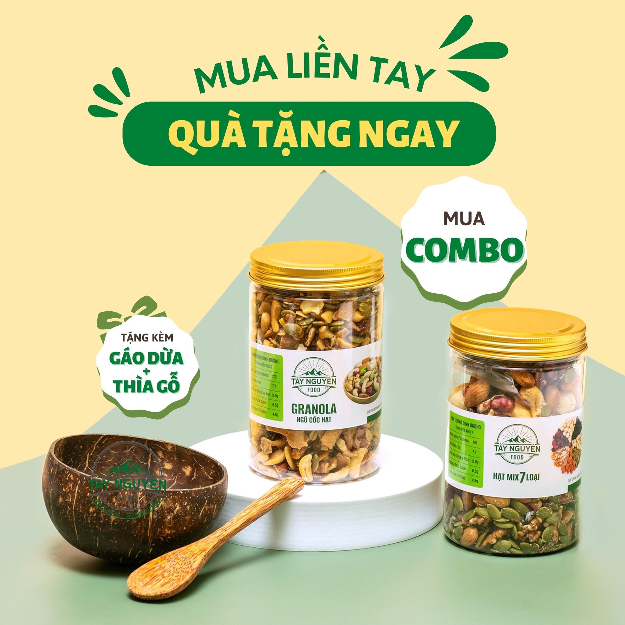 Combo 2 Hũ Granola