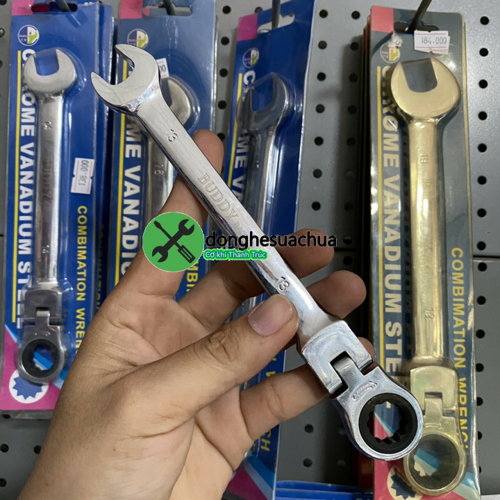 Cờ lê tự động gật gù 13mm buddy ba0036