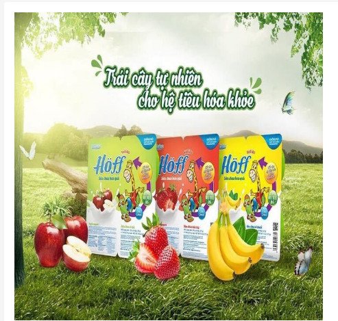 [GIÁ SỈ] SET 24 HỘP SỮA CHUA TRẺ EM HOFF MIX VỊ DÂU, TÁO, CHUỐI, TỰ NHIÊN, HÀNG CN ĐỨC DATE MỚI