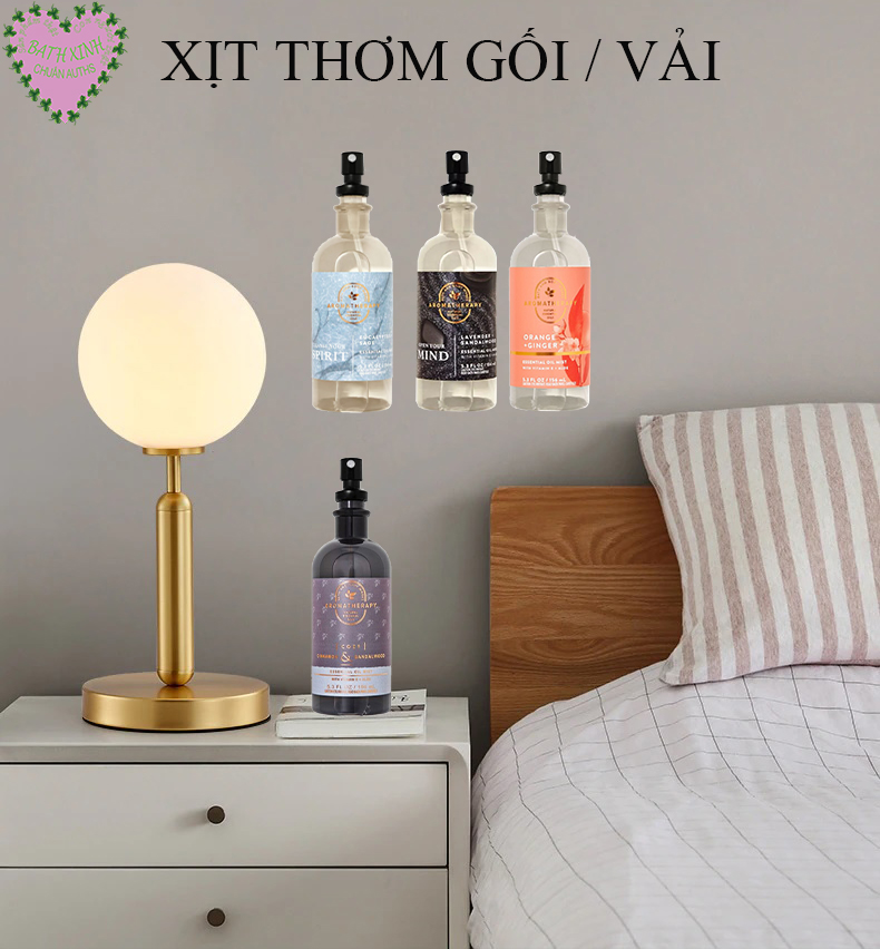 Xịt thơm gối của bath body works 156ml