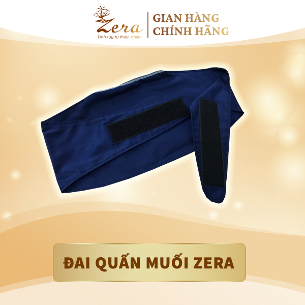 Đai quấn muối thảo dược cho bà bầu sau sinh, đai quấn muối chườm bụng thảo dược Zera