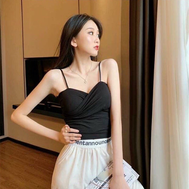 Áo bra xoắn 2 dây siêu xinh - áo bra gân 2 dây sexy