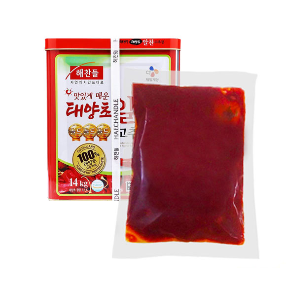 Tương ớt gochujang hàn quốc cj bịch 500gr/1kg - tiện lợi