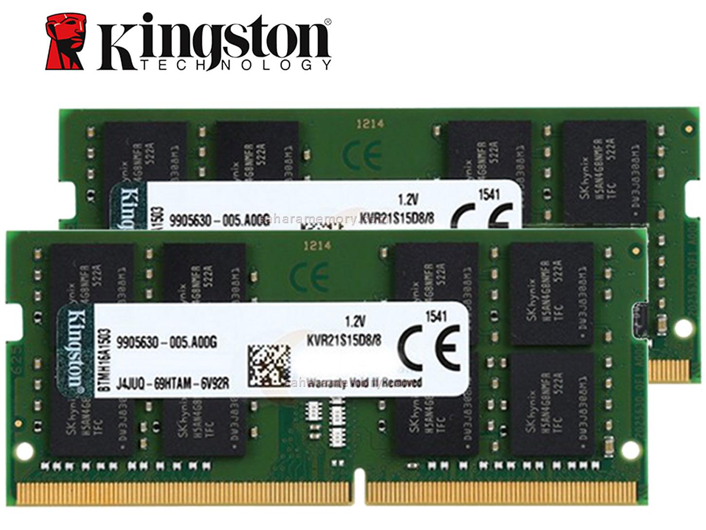 Ram laptop kingston 16gb 16gb ddr4 2666mhz