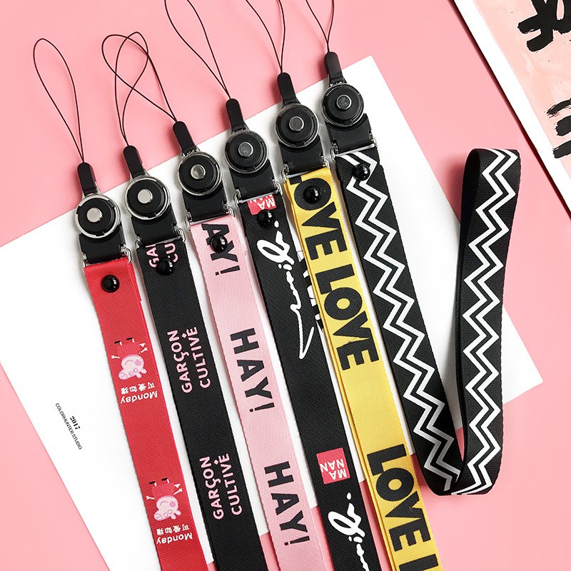 Dây Đeo Thẻ Và Điện Thoại Bản To XO