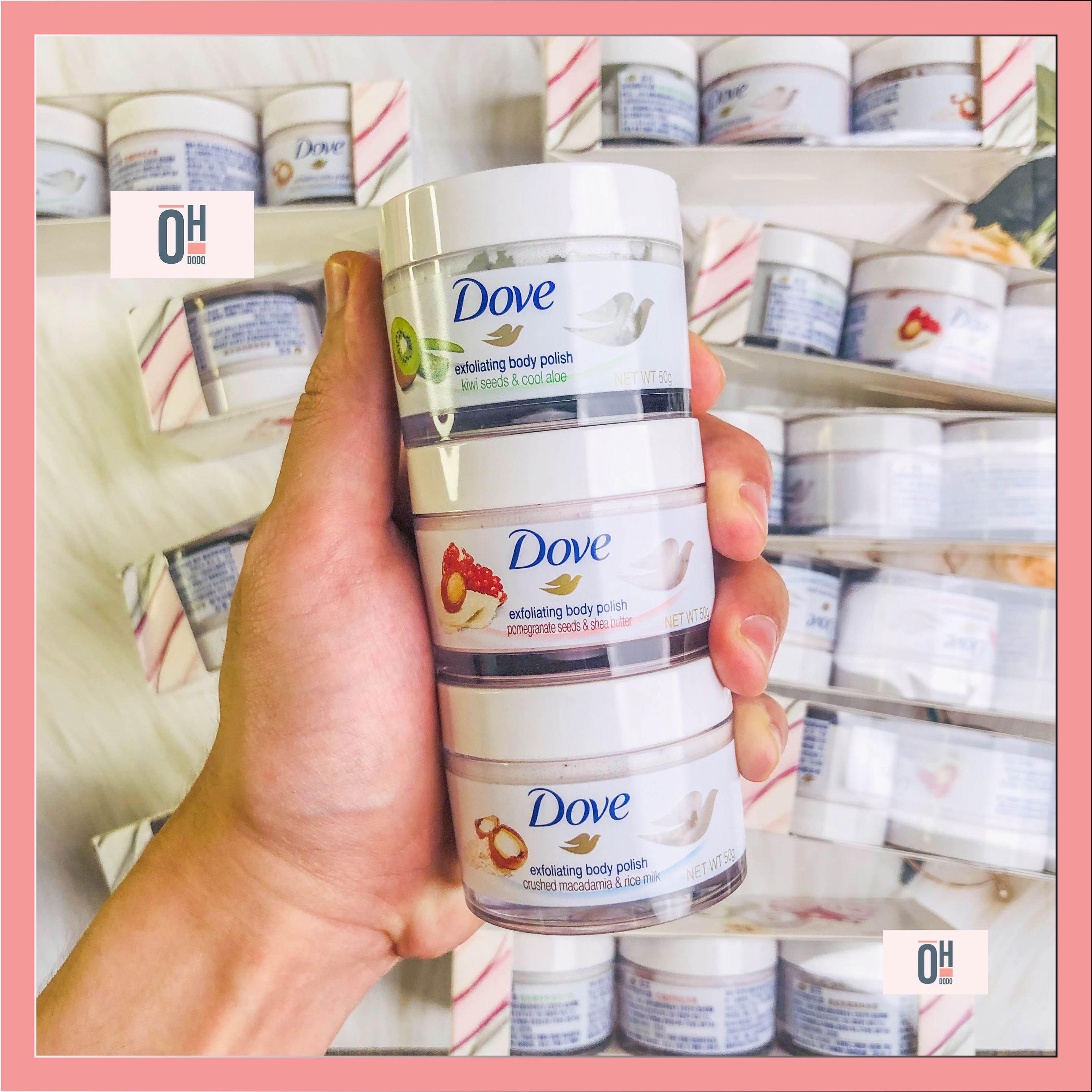 Tẩy tế bào chết Dove 50g