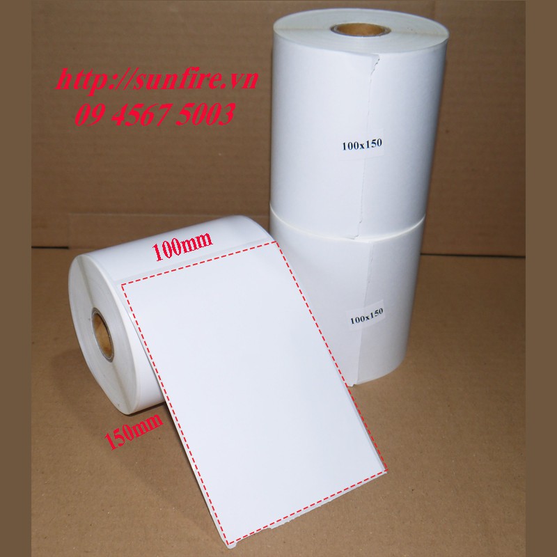 Tem Nhiệt 100X150 In, In Vận Đơn TMĐT, In Đơn, In Phiếu Giao Hàng