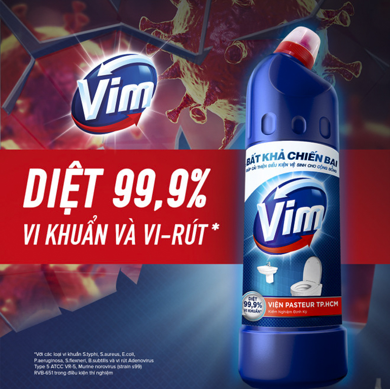 Nước tẩy bồn cầu toilet VIM - YenjHouse