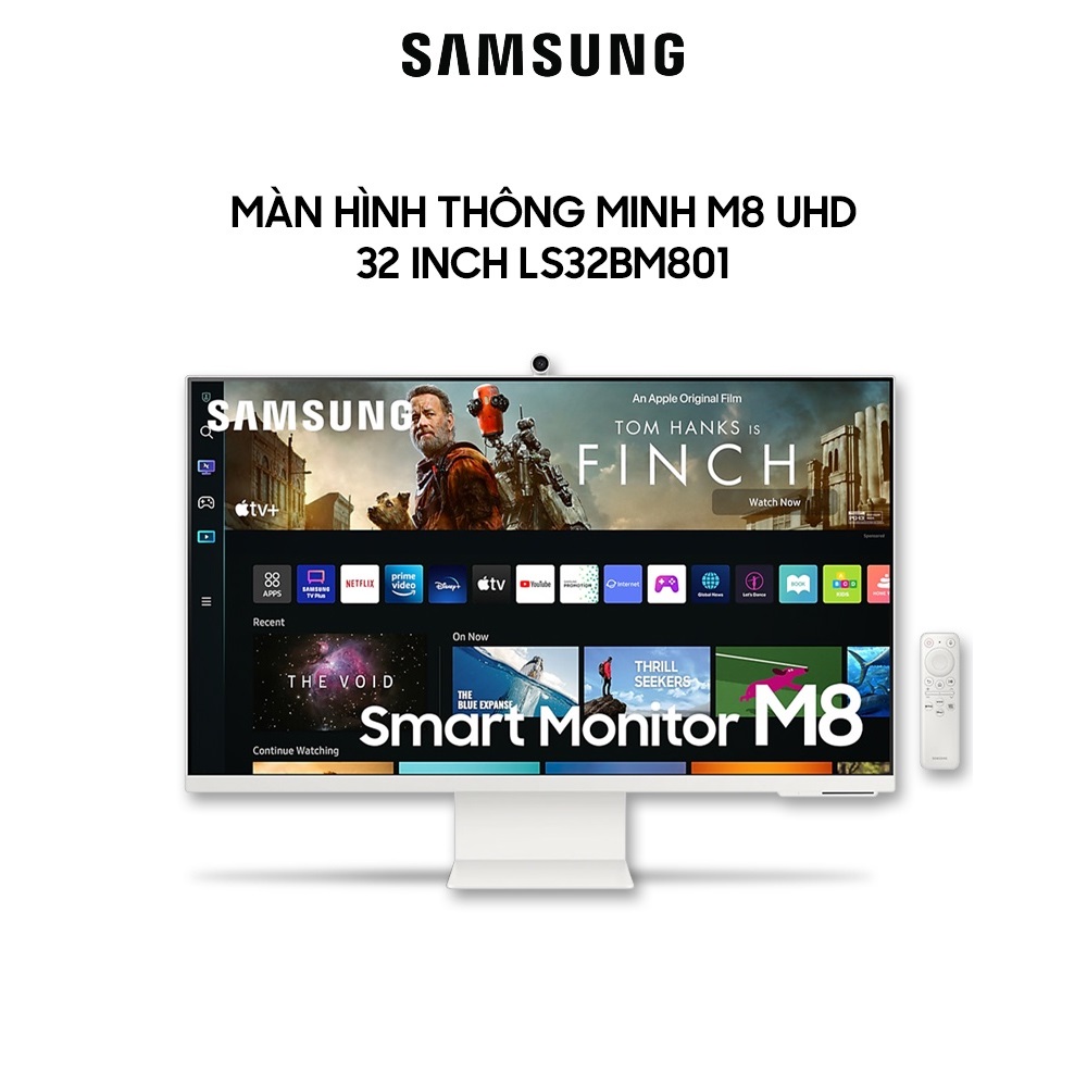 Màn hình thông minh samsung m8 uhd 32 inch ls32bm801 - hàng chính hãng