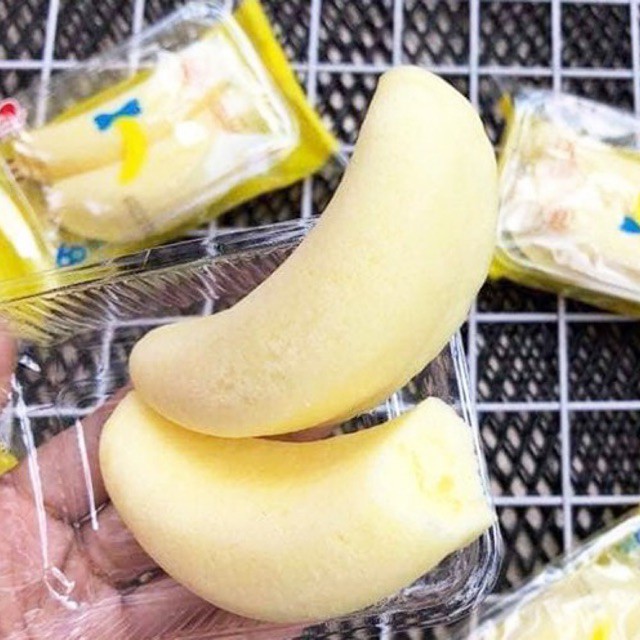 BÁNH CHUỐI ĐÔI ĐÀI LOAN 50GAM DATE MỚI