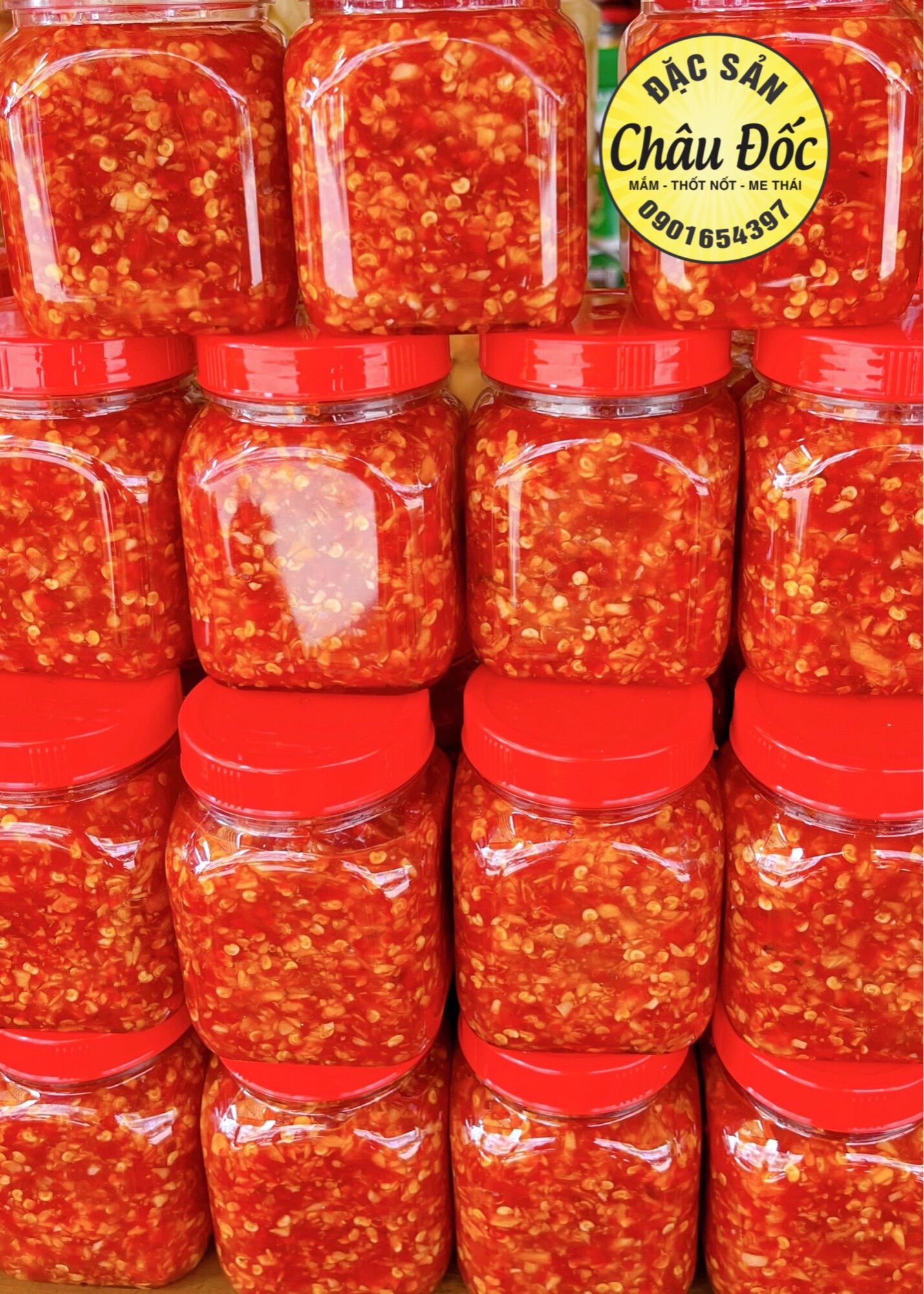 220g Ớt Xay Ngâm Đường Đặc Biệt Cay Ngon!