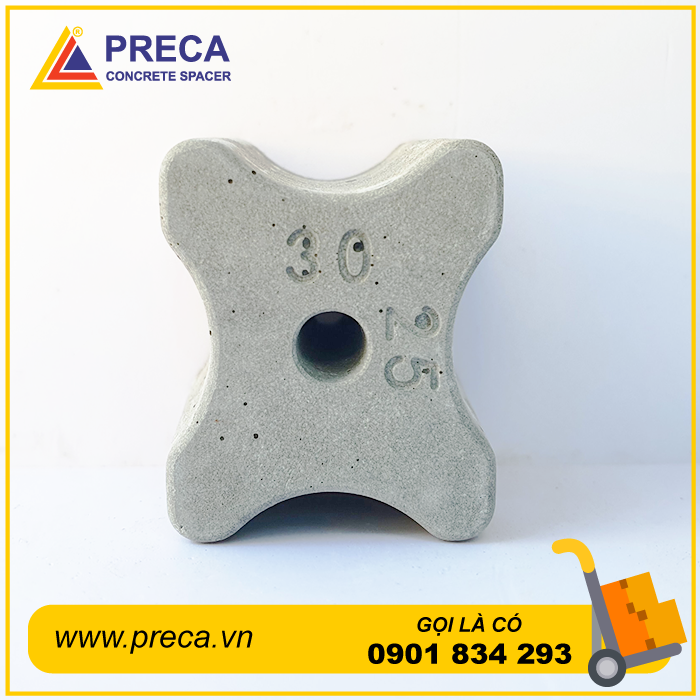 CỤC KÊ (CON KÊ) BÊ TÔNG CỘT, VÁCH KT 25/30mm MÁC CAO - SĐT 0901 834 293