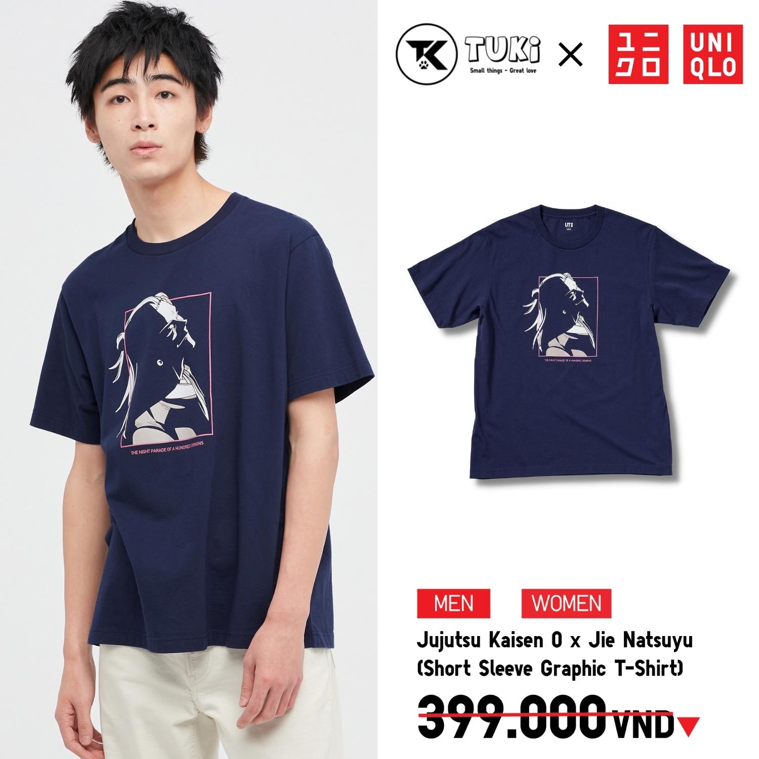 Uniqlo launches Jujutsu Kaisen apparels from 23 July perfect for anime  lovers  Mustvisitsg