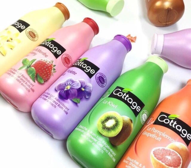sữa tắm cottage trái cây