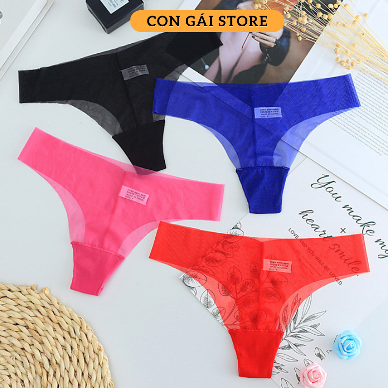 Quần lót nữ gợi cảm kiểu dáng nửa mông viền dây quyến rũ siêu xinh