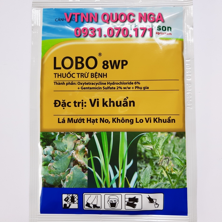 LOBO 8WP - CHUYÊN TRỪ VI KHUẨN HÉO XANH, THỐI ĐEN, THỐI NHŨN