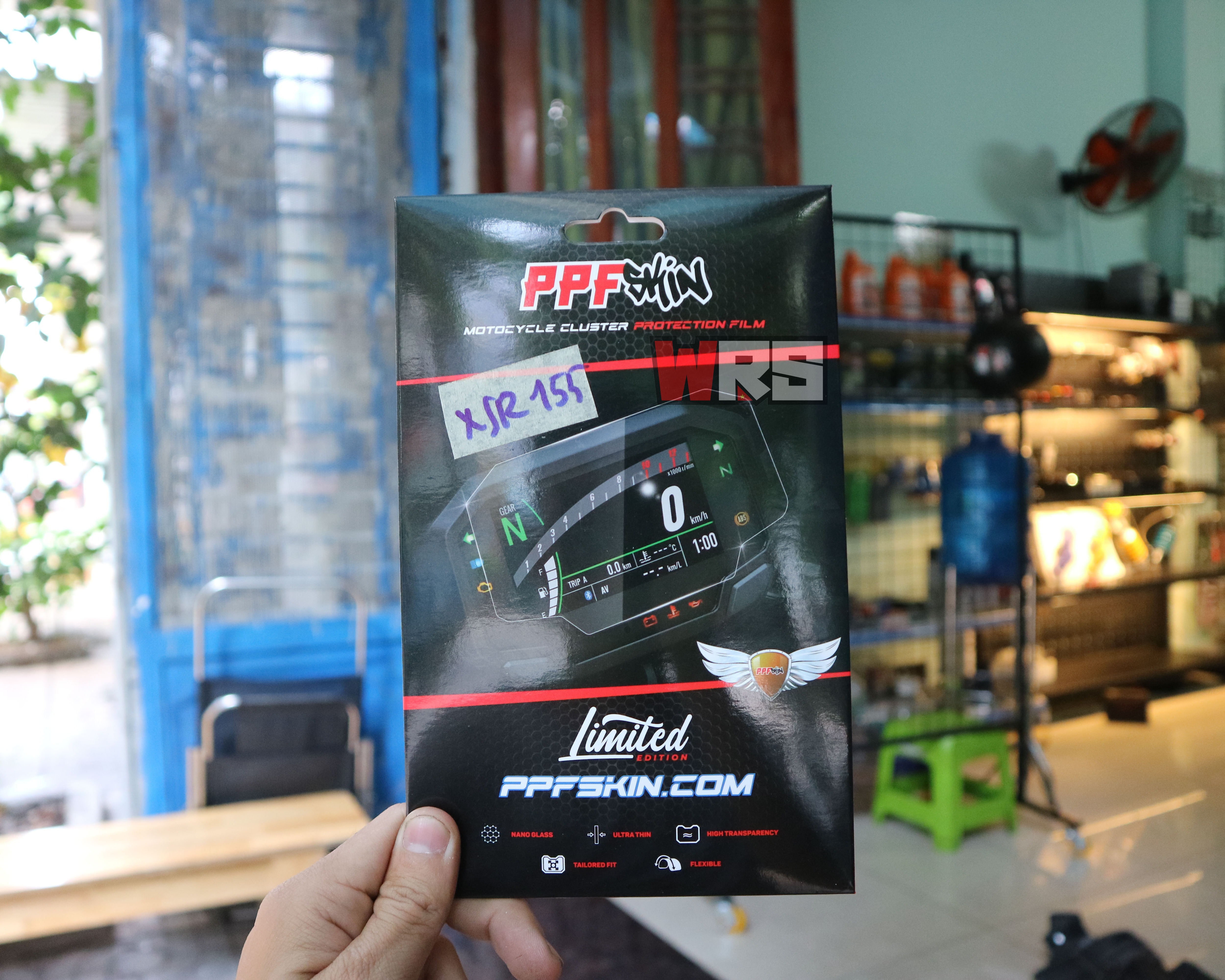 Miếng dán ppf cho xsr155 , dán bảo vệ mặt đồng hồ tránh trầy xước