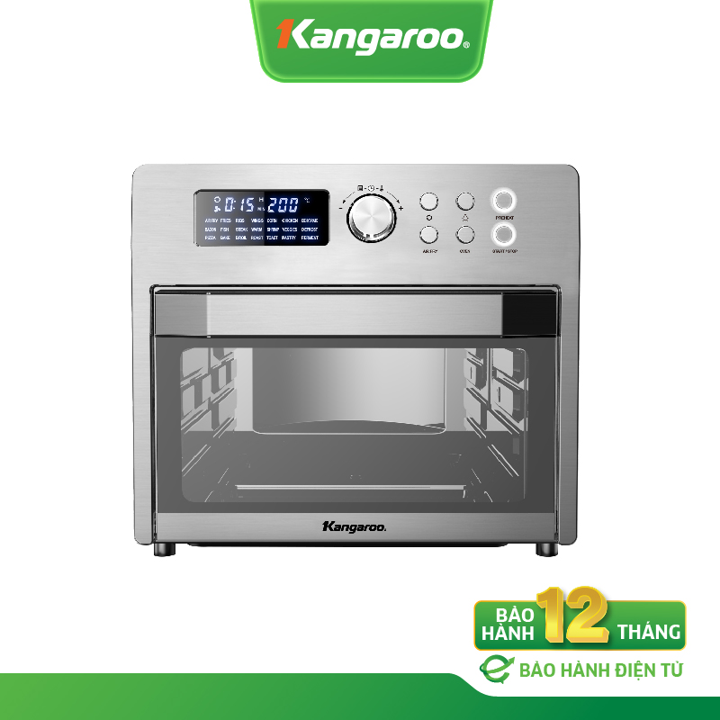 Lò chiên không dầu 15 lít kangaroo kg15af3a - hàng chính hãng