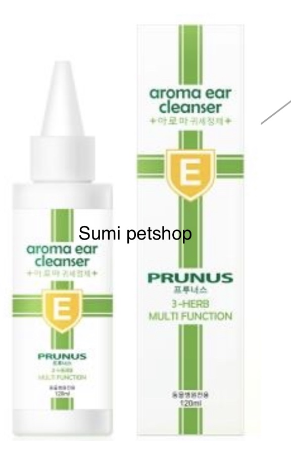 120mil dung dịch vệ sinh tai Prunus Aroma Ear Cleanser For Pet cho thú cưng
