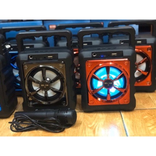 Loa bluetooth karaoke BS106A