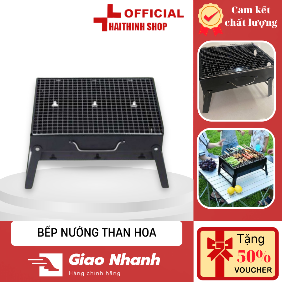 Bếp nướng than hoa, bếp nướng BBQ dã ngoại cho gia đình