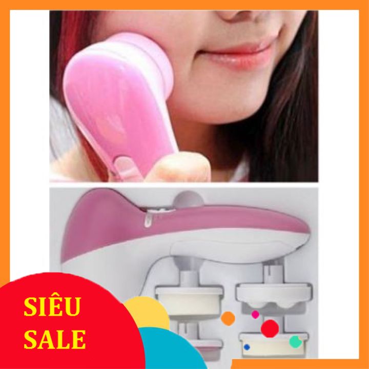 Máy rửa mặt massage 5in1