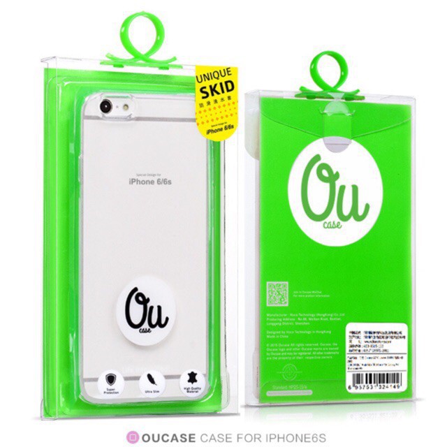 Ốp silicon trong ip 5 5s 6 6s 6 plus 6s plus 7 8 7plus 8plus hiệu oucase