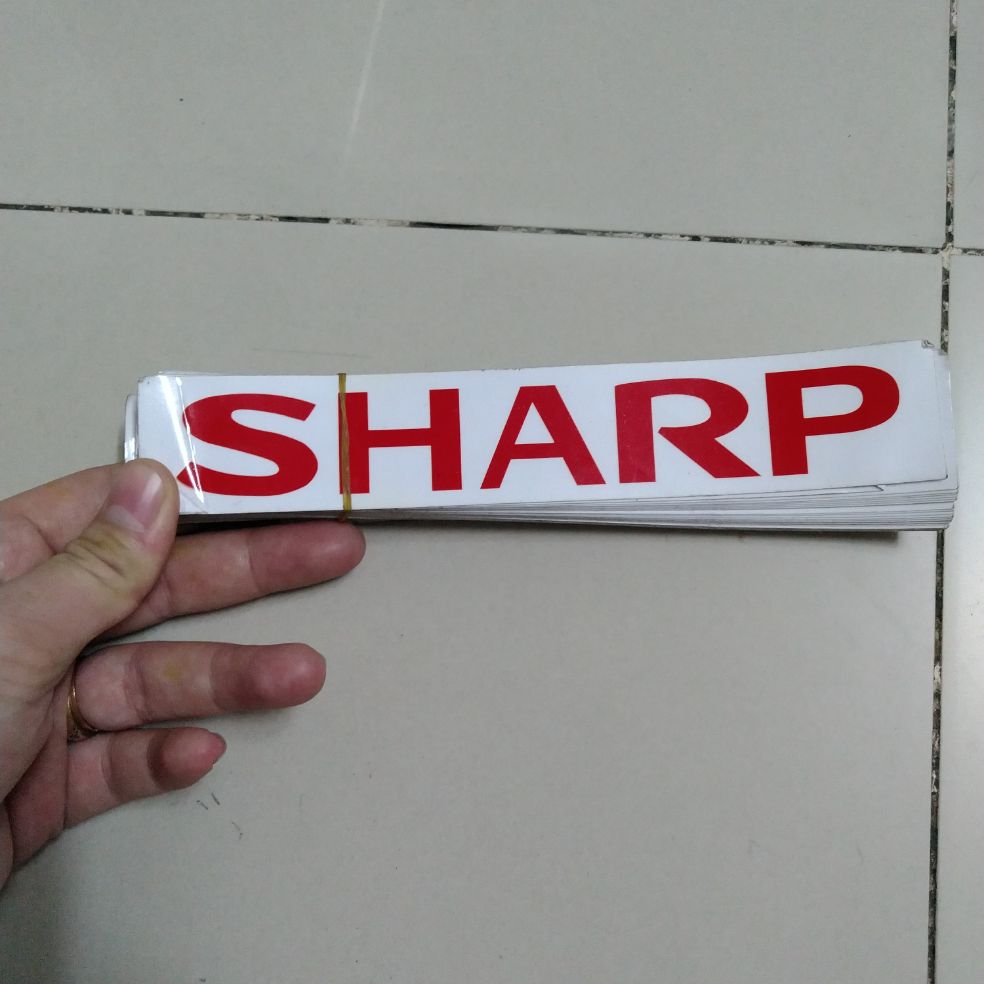 Tem đuôi thương hiệu sharp