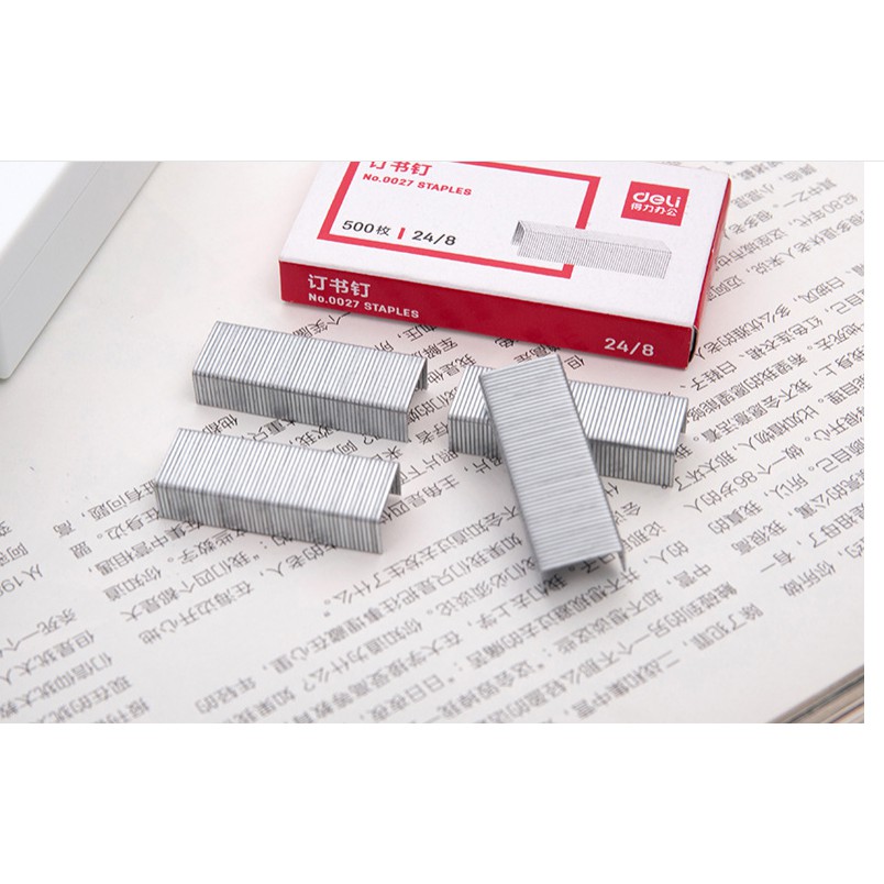 Ghim đạn bấm kim từ mỏng đến dày 24/6, 24/8, 23/13, 23/23 cho in ấn Photocopy