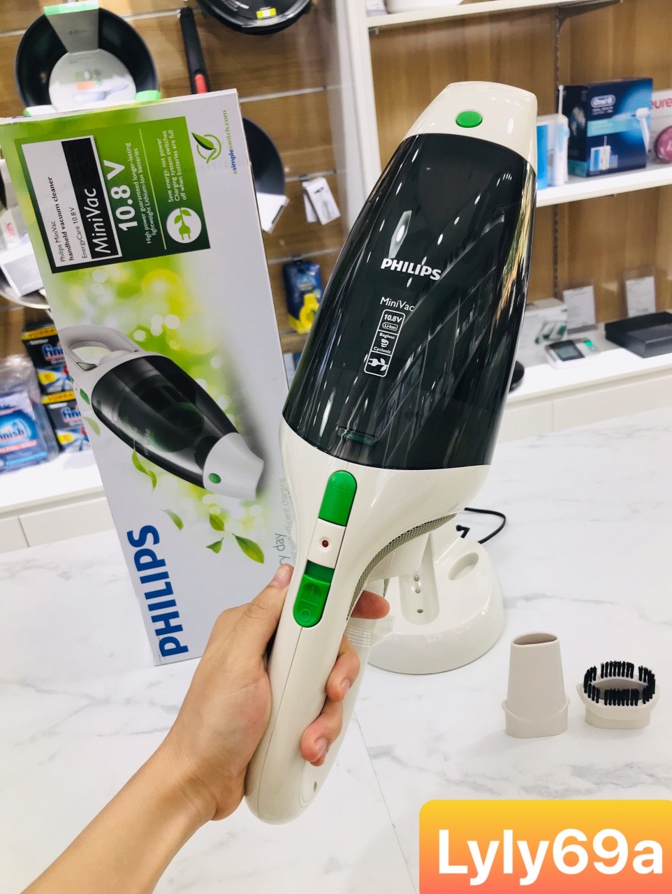 Máy Hút Bụi Cầm Tay Philips FC6148/01[ Nhập khẩu Đức]