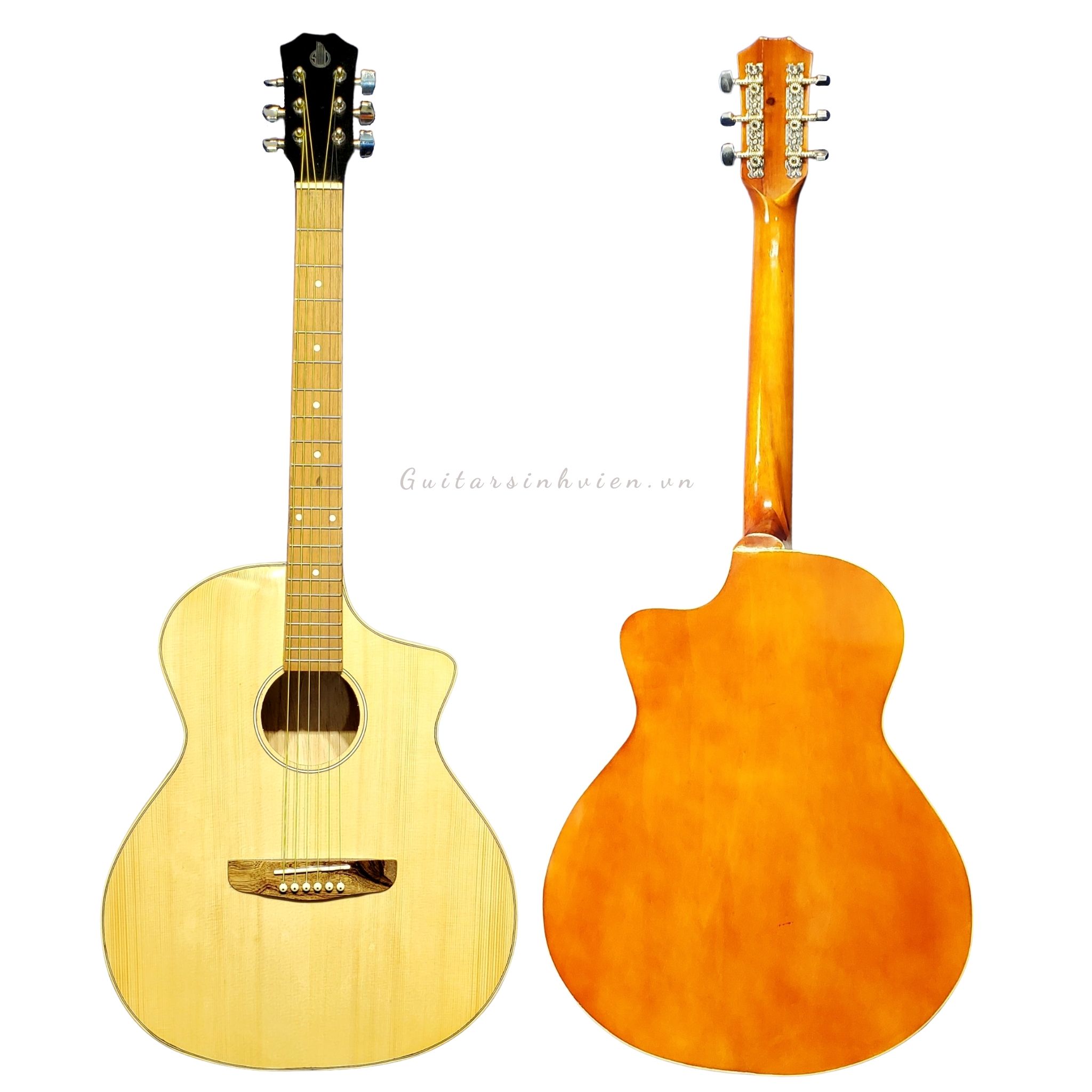 [HCM]GUITAR ACOUSTIC CÓ TY TẬP CHƠI GIÁ SINH VIÊN SV-A1