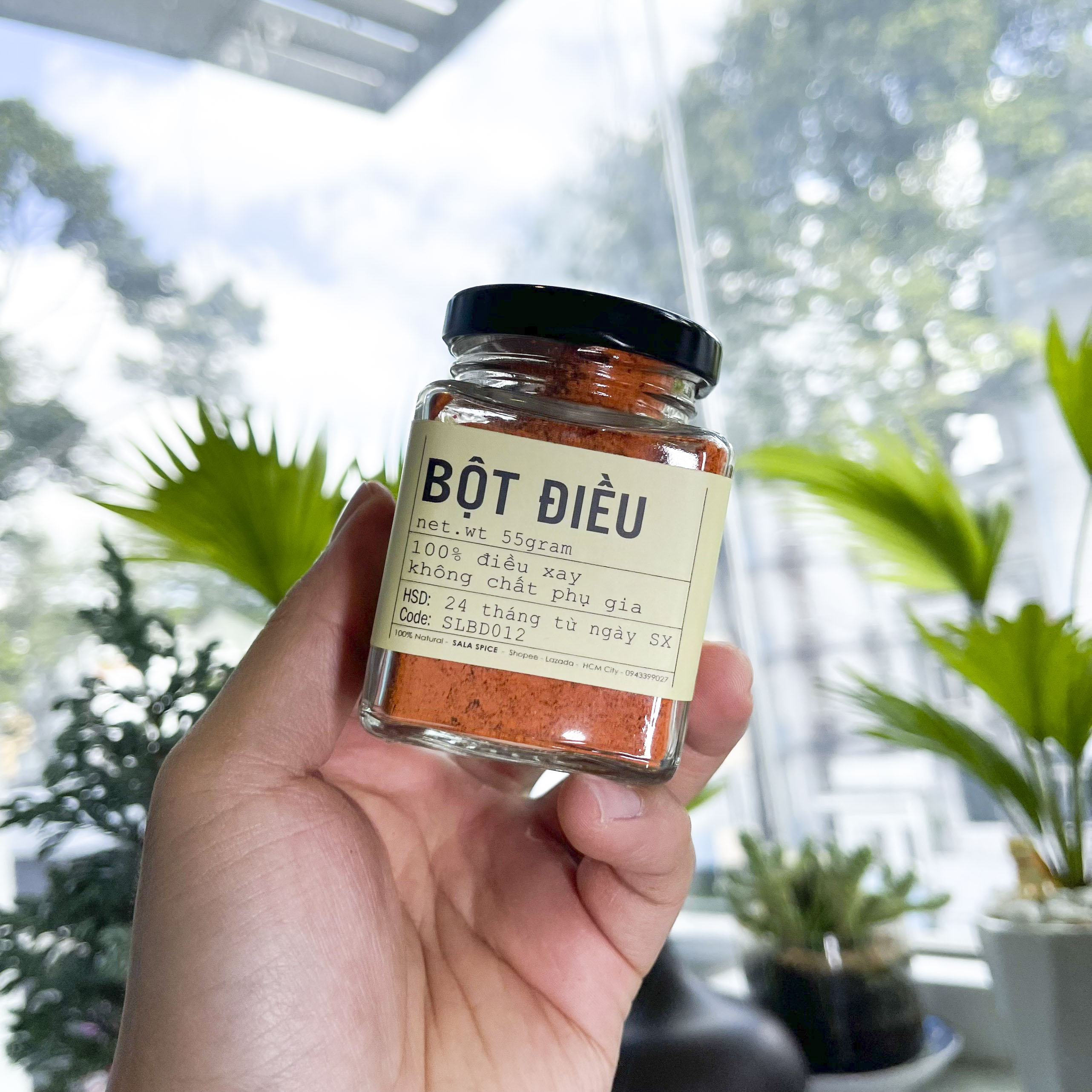 bột điều sala spice annatto powder 100% điều xay tiện lợi , dễ dàng chế biến , giúp món ăn đậm vị thơm ngon 4