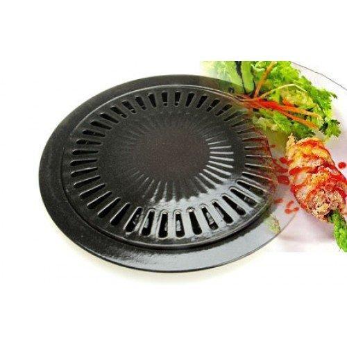 [HCM]Vỉ nướng inox dành cho bếp ga bếp từ Vỉ nướng inox hút mỡ cao cấp dạng tròn  Vỉ rán chống dính tháo lắp dễ dàng