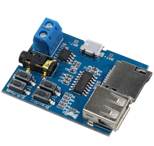 Mạch giải mã âm thanh thẻ nhớ usb mp3 tf card u disk