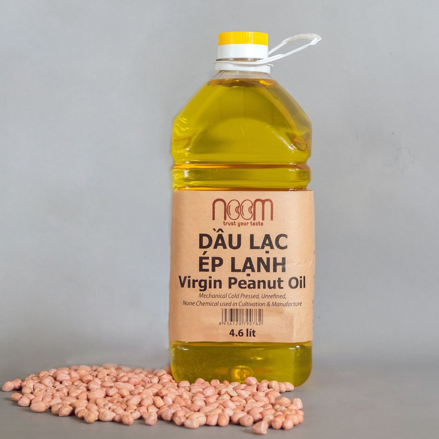 Dầu đậu phộng ép lạnh - noom