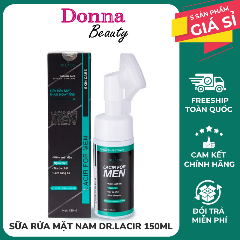 Sữa rửa mặt cho nam Dr.Lacir for men 150ml