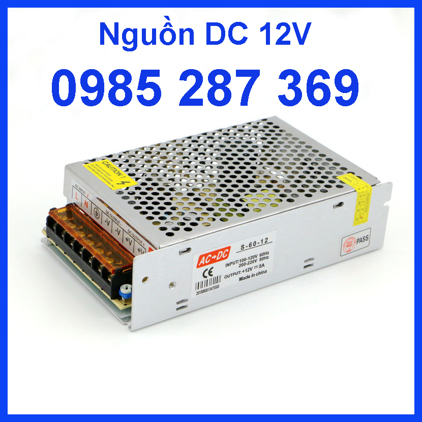 Nguồn led tổ ong 12v từ nguồn 100-240v