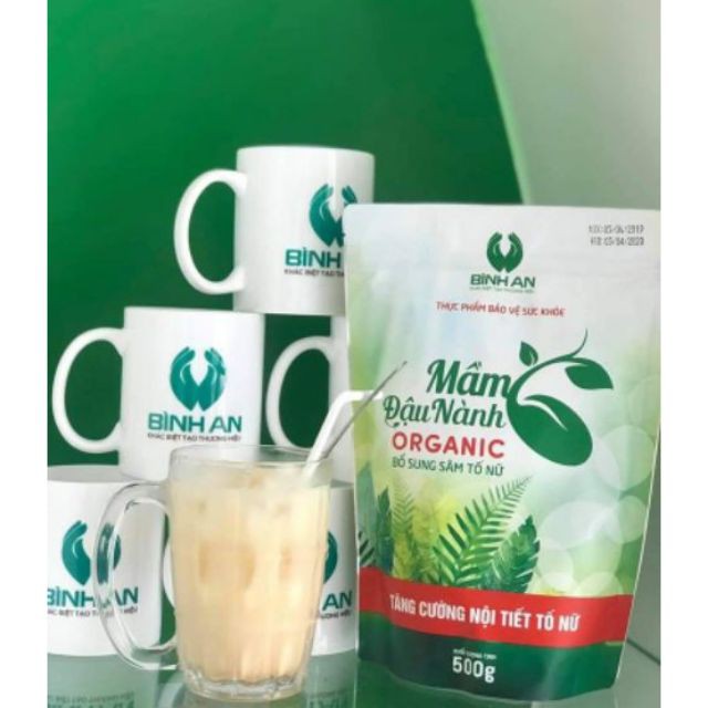 Mầm đậu nành nành Organic Linh Spa tăng size vòng 1 siêu tốc