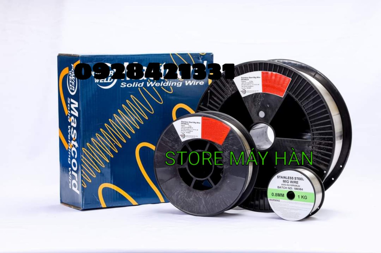 Cuộn dây mig inox 304l size 0.8 hay 1.0 5kg