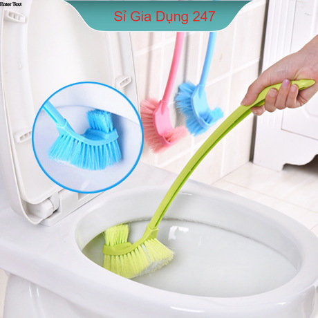 Cây cọ toilet 2 đầu tiện dụng