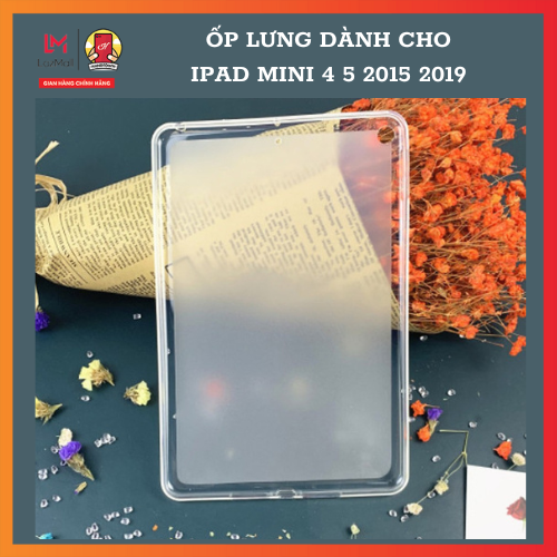 Ốp lưng dành cho iPad Mini 4 5 2015 2019 Tpu dẻo trong chống va đập và trày xước Handtown