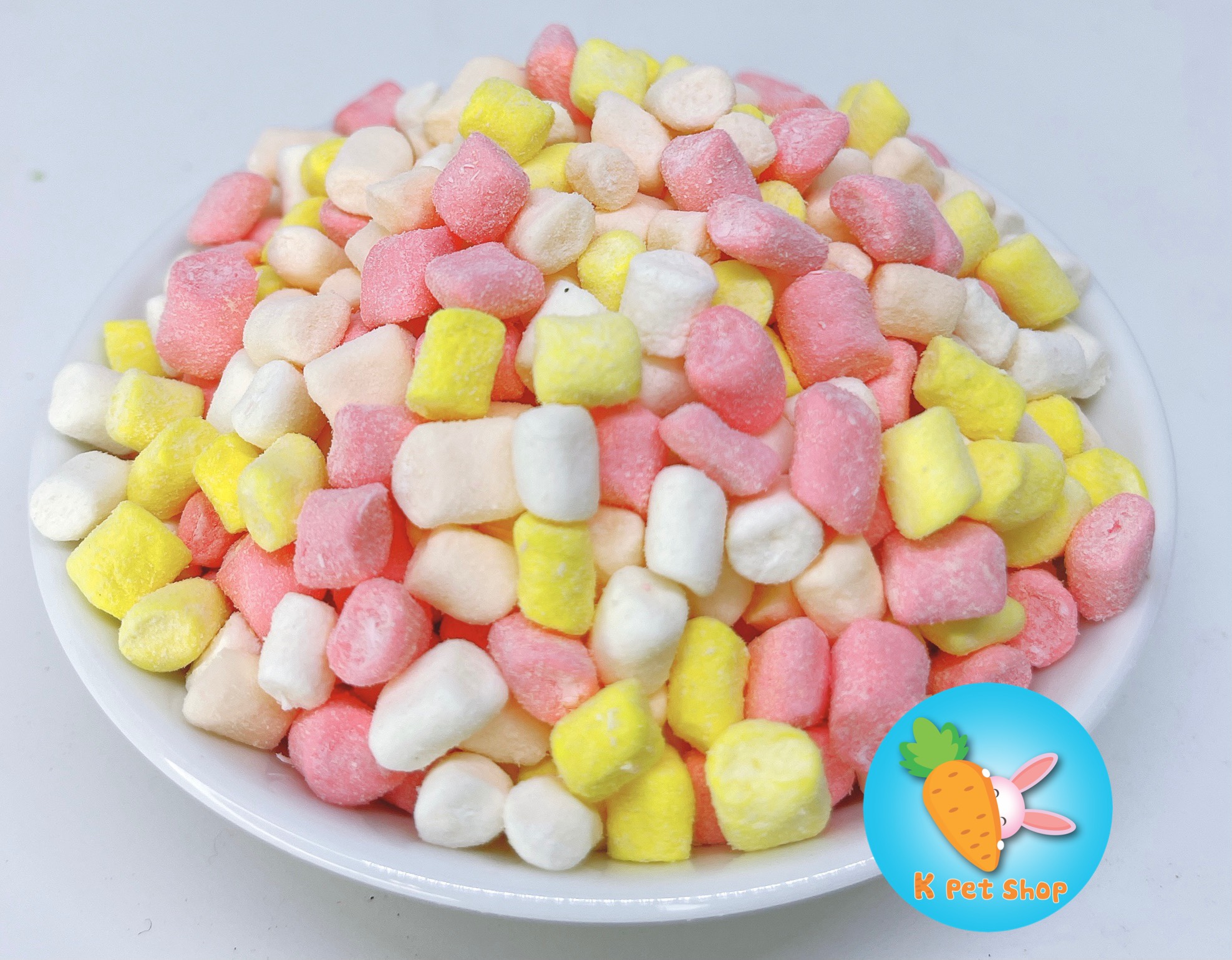Kẹo Marskmallow Hamster Sóc 🐶 Thức Ăn Cho Hamster 20 gram Đồ Ăn Dặm Dành Cho Hamster Sóc