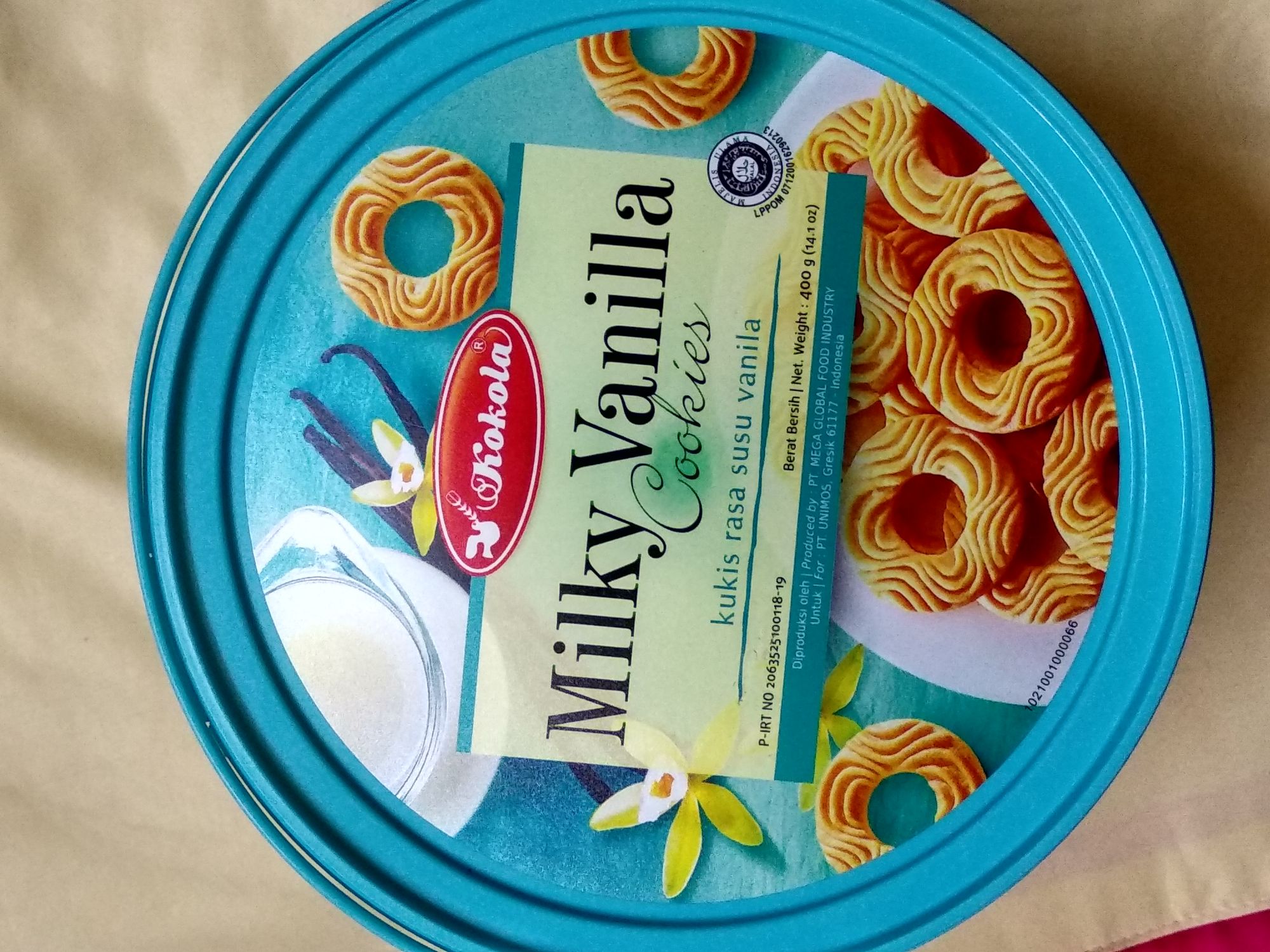 Bánh Kokola Milky Vanilla (400g)