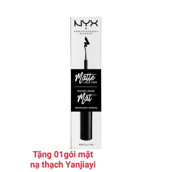Kẻ mắt nước NYX Matte Liquid Liner 2ml