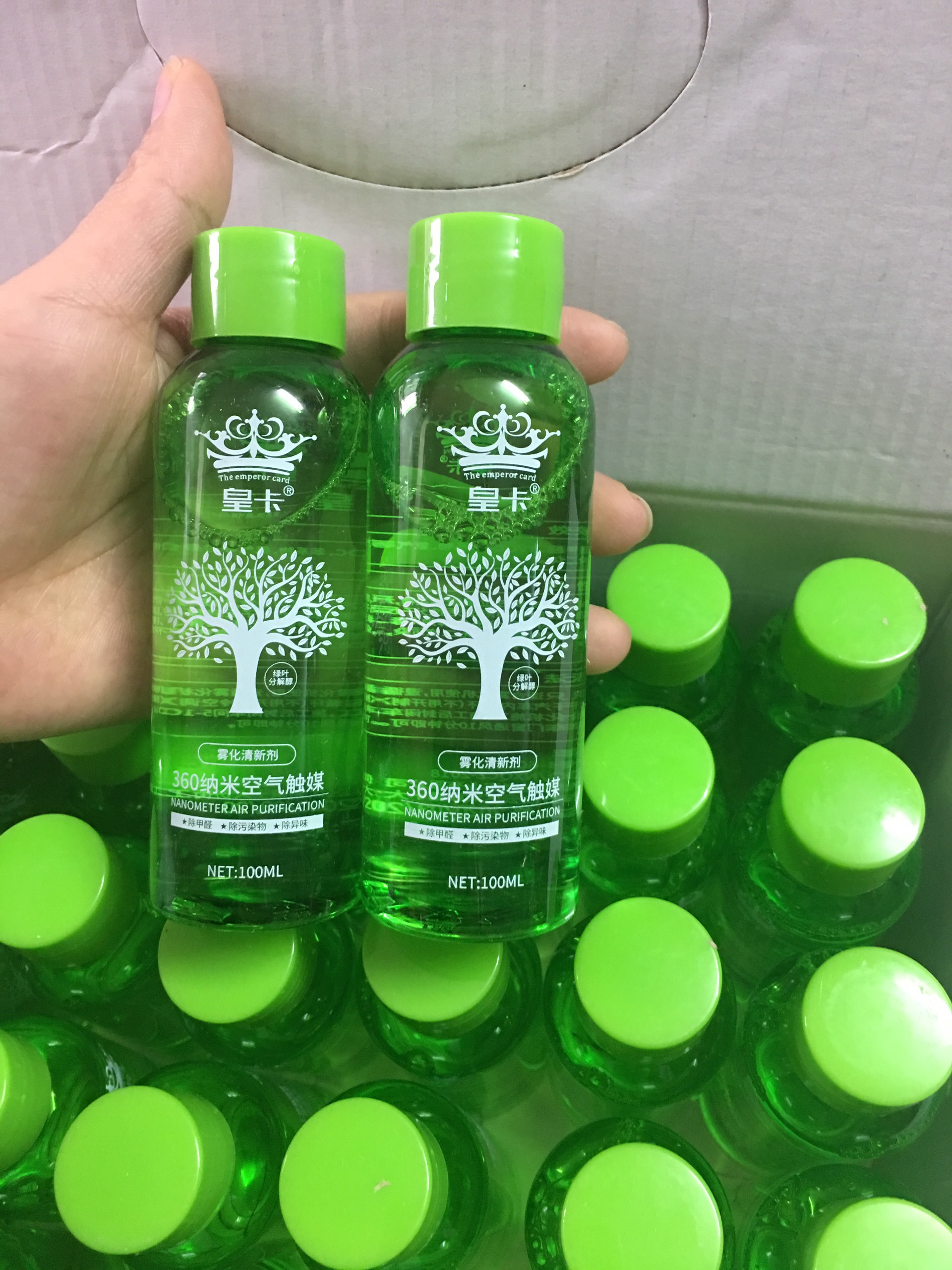 Combo 02 Lọ dung dịch xông khử mùi ô tô , văn phòng , gia đình thơm dịu 100ml